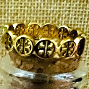 Fashion, unbranded gold plated ring size 9